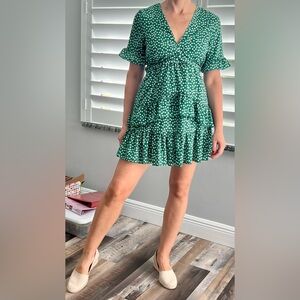 Dress in great condition. No rips or stains